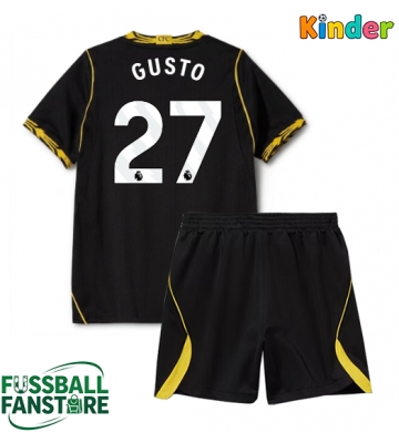 Chelsea Malo Gusto #27 Replik Auswärtstrikot Kinder 2026-27 Kurzarm (+ Kurze Hosen)